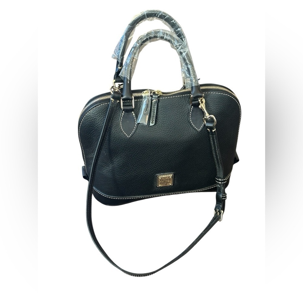 Dooney & Bourke Zip Zip Satchel black/black NWT